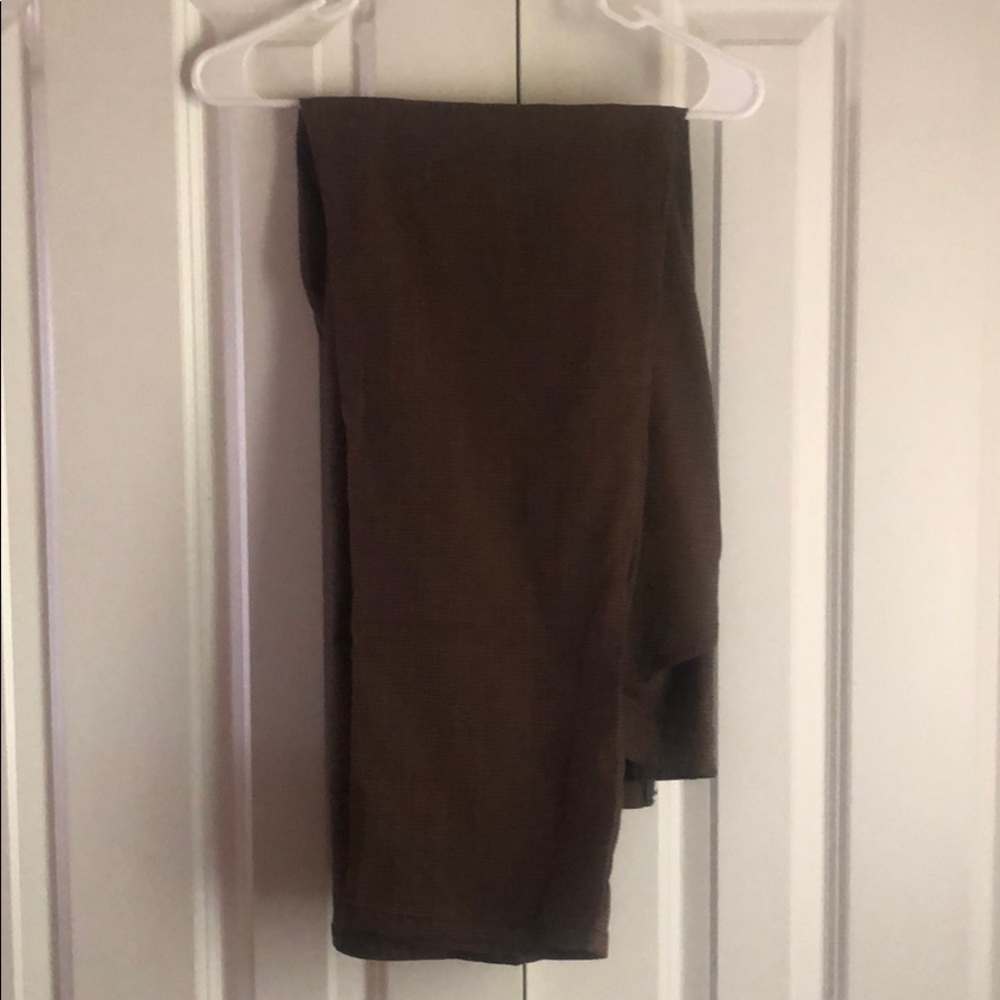 Brown slacks